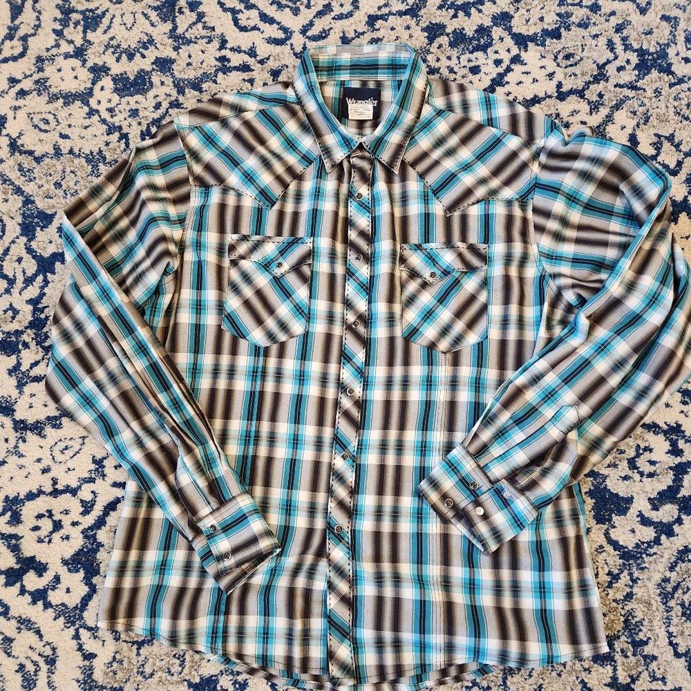 WRANGLER MEN'S XL SHIRT IN EUC!